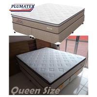 Imagem da promoção Cama Box Queen (Box + Colchão) Plumatex - Molas Ensacadas 65cm de Altura Ópus