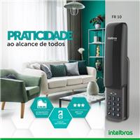 Imagem da promoção Fechadura Digital Intelbras FR 10 com Senha - Interna de Sobrepor Preta