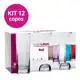 Kit 2 Jogos De Copo Vidro Bali 320ml Transparente - Casa Linda em oferta
