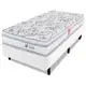 Cama Box Solteiro (Box + Colchão) Ortopédico Extra Firme Certificado 88x188x58cm BF Colchões em oferta