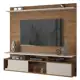 Painel para TV até 55 Polegadas Supreme Viero Imbuia / Off White em oferta