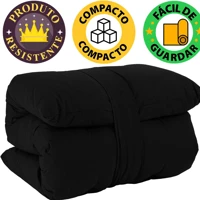 Imagem da promoção Futon Colchonete Dobrável De Espuma Solteiro Preto