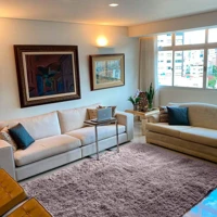 Tapete para Sala e Quarto Felpudo Cronos Casa Dona 100x140cm em oferta