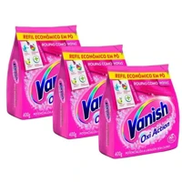 Imagem da promoção Kit com 3 Tira Manchas Vanish Pink 400g