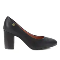 Scarpin Vizzano Salto Grosso Feminina em oferta na Magazine Luiza