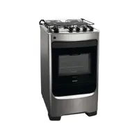 Fogão 4 Bocas Consul Inox Acendimento Automático - CFO4 NARUNA em oferta na Magazine Luiza