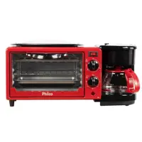 Forno Elétrico Philco 3 em 1 PFE09V Forno, Cafeteira e Grill em oferta na Magazine Luiza