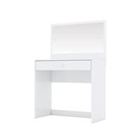 Imagem da promoção Penteadeira com Gaveta e Espelho York Branco Casa 812 Branco
