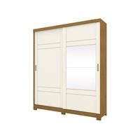 Imagem da promoção Guarda-roupa Casal com Espelho 2 Portas de Correr - 3 Gavetas Henn Zambezy