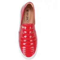 Slip On Via Uno Matelassê Verniz Feminino em oferta na Zattini