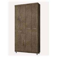 Imagem da promoção  Guarda-roupa Solteiro 5 Portas 1 Gaveta Araplac