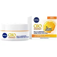 Creme Facial Antissinais Nivea Q10 Plus C Dia - FPS 15 50ml em oferta na Magazine Luiza