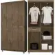 Guarda-roupa Solteiro 5 Portas 1 Gaveta Araplac - 1005 em oferta