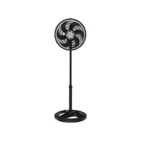 Ventilador de Coluna Ventisol Premium Turbo 30cm - 6 Pás 3 Velocidades Preto em oferta na Magazine Luiza