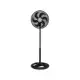 Ventilador de Coluna Ventisol Premium Turbo 30cm - 6 Pás 3 Velocidades Preto em oferta