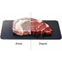 Tábua Mágica Descongelante Descongela Alimentos Carnes Frango Express - B2T em oferta na Shopee