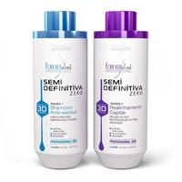 Imagem da promoção Kit Escova Semi Definitiva Zero 2x1L Forever Liss