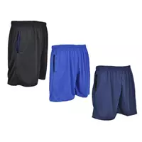 Imagem da promoção Kit 3 bermudas masculina esportiva academia futebol P ao G3 Plus Size - Onda do Surf
