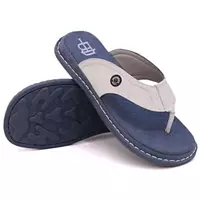 Imagem da promoção Sandália Antistress Chinelo Dedo Masculino Ortopédico Couro 1005 - Tallarico's Brazil