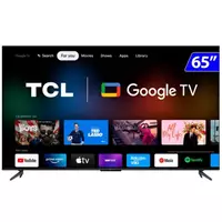 Imagem da promoção Smart TV Semp Toshiba LED 65 Polegadas 4K Wi-Fi Google TV Comando de Voz 65P735 - Semp TCL