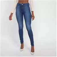 Imagem da promoção Calça Jeans Grifle Skinny Lavada Feminina