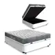 Cama Box Com Baú Casal + Colchão Ortopédico D33 - Ortobom - ISO 100 138x188x60cm em oferta