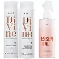 Imagem da promoção Braé Divine Kit - Shampoo, Condicionador E Spray Essential