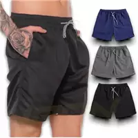 Imagem da promoção Shorts Bermuda Academia Masculina Praia Treino Corrida TRAINING 180 - IRON