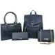 Kit Bolsas Femininas Mochilas Com 4 Peças Mochila + Bolsa Media + Carteira + Bolsa Lateral - Duart's em oferta