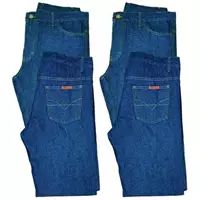Imagem da promoção Calças Jeans RS Reforçada Masculina kit c/ 2 - 36ao48 Básica Trabalho Serviço - RS Jeans