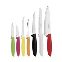 Imagem da promoção Kit de facas 7 peças plenus tramontina coloridas