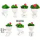 Kit Vasos Decorativos Robert Plant Bob - Para 7 Suculentas - marxgreg3d em oferta