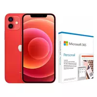 Imagem da promoção iPhone 12 Apple 128GB - PRODUCT(RED) Tela 6,1” - iOS + Microsoft 365 Personal Office 365 apps 1TB