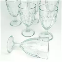 Imagem da promoção Jogo 6 Taças Transparentes Vidro Resistente Clássica 300ml - Jolitex
