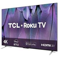 Imagem da promoção Smart TV LED 50" 4K TCL Roku TV RP630 WiFi, Dual Band, 4 HDMI, 1 USB, Controle por Aplicativo Google