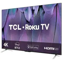 Smart TV LED 50" 4K TCL Roku TV RP630 WiFi, Dual Band, 4 HDMI, 1 USB, Controle por Aplicativo Google em oferta na Magazine Luiza