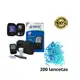 Aparelho de glicemia Completo + 200 Lancetas G -tech para medir Diabetes - ACCUMED em oferta