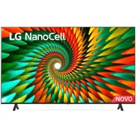 Smart TV 50" 4K LG NanoCell 50NANO77SRA Bluetooth, ThinQ AI, Alexa, Google Assistente, Airplay, 3 HD em oferta na Casas Bahia