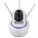 Câmera IP Wifi Wireless Sem Fio Hd 3 Antenas Robô Visão Noturna Proteção 24 Horas Para Casa Escritór em oferta