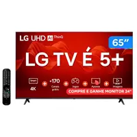 Imagem da promoção Smart TV 65” 4K UHD LED LG 65UR8750 - Wi-Fi Bluetooth Alexa 3 HDMI IA