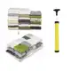 Kit 10 Saco a Vácuo Guardar Roupa 50 x 60 cm Clink + Bomba em oferta