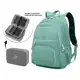 Mochila Feminina Notebook Tactel Escolar Leve + Estojo quadrado super estiloso Trabalho Viagem - Eur em oferta