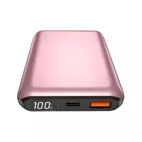 Imagem da promoção Carregador Portátil Power Bank Geonav, 10.000 MAh, Rosa Dourado - PB10K20WRG