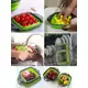Escorredor Macarrao Silicone Retratil Pia Arroz Legumes Frutas Cozinha - Taira Ho em oferta