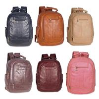 Imagem da promoção Mochila Bolsa Feminina GRANDE Escolar Trabalho Viagem Couro Sintéticos ANJGG