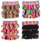 kit 36-72 unidades elastico de cabelo Xuxinha Rabico para cabelo em oferta