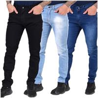 Imagem da promoção Calça Jeans Masculina Slim com plus size direta da fbrica