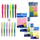 Kit 12 Marca Texto mais 4 Blocos Adesivos Diversas Cores e 1 Bloco Adesivo Neon MASTERPRINT em oferta