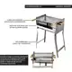 Churrasqueira á Carvão de Inox Com Grelha - CDLA INOX em oferta