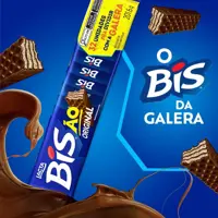 Imagem da oferta Chocolate ao leite Bisão 201,6g